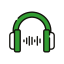 Słuchawki, symbol nagrań audio