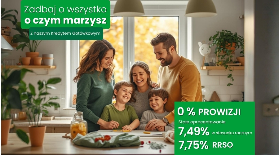 Jesienne porządki z Promocyjnym Kredytem Gotówkowym!